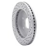 830-48036L Geoperformance Drilled/Slotted Brake Rotor, 1999-2008 GM, Position: Front Left - image 4