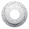 830-48040L Geoperformance Drilled/Slotted Brake Rotor, 1999-2020 GM, Position: Rear Left - image 1