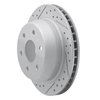 830-48041L Geoperformance Drilled/Slotted Brake Rotor, 2000-2014 GM, Position: Rear Left - image 2