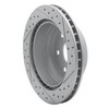 830-48041L Geoperformance Drilled/Slotted Brake Rotor, 2000-2014 GM, Position: Rear Left - image 4
