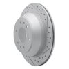 830-48045R Geoperformance Drilled/Slotted Brake Rotor, 2002-2009 GM, Position: Rear Right - image 2