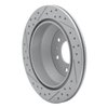 830-48045R Geoperformance Drilled/Slotted Brake Rotor, 2002-2009 GM, Position: Rear Right - image 4