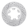 830-48049L Geoperformance Drilled/Slotted Brake Rotor, 2004-2008 GM, Position: Front Left - image 1