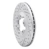 830-48049L Geoperformance Drilled/Slotted Brake Rotor, 2004-2008 GM, Position: Front Left - image 2