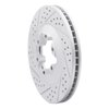 830-48057L Geoperformance Drilled/Slotted Brake Rotor, 2009-2012 GM, Position: Front Left - image 2