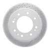 830-48059L Geoperformance Drilled/Slotted Brake Rotor, Fits Select GM, Position: Front Left - image 1