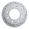 830-48060R Geoperformance Drilled/Slotted Brake Rotor, 2011-2019 GM, Position: Rear Right - image 1