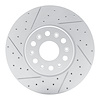 830-48090L Geoperformance Drilled/Slotted Brake Rotor, Fits Select GM, Position: Front Left - image 1