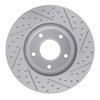 830-52015L Geoperformance Drilled/Slotted Brake Rotor, 2004-2004 GM, Position: Front Left - image 4