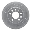 830-53006R Geoperformance Drilled/Slotted Brake Rotor, 2006-2010 GM, Position: Rear Right - image 1