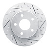 830-54032R Geoperformance Drilled/Slotted Brake Rotor, 1993-2005 Ford/Lincoln/Mercury/Mazda, Position: Rear Right - image 1