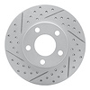 830-54033L Geoperformance Drilled/Slotted Brake Rotor, 1994-2004 Ford/Lincoln/Mercury/Mazda, Position: Front Left - image 1