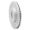 830-54033L Geoperformance Drilled/Slotted Brake Rotor, 1994-2004 Ford/Lincoln/Mercury/Mazda, Position: Front Left - image 2