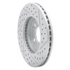 830-54033L Geoperformance Drilled/Slotted Brake Rotor, 1994-2004 Ford/Lincoln/Mercury/Mazda, Position: Front Left - image 4
