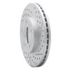 830-54033R Geoperformance Drilled/Slotted Brake Rotor, 1994-2004 Ford/Lincoln/Mercury/Mazda, Position: Front Right - image 2