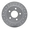 830-54034L Geoperformance Drilled/Slotted Brake Rotor, 1994-2004 Ford/Lincoln/Mercury/Mazda, Position: Rear Left - image 1