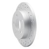 830-54034L Geoperformance Drilled/Slotted Brake Rotor, 1994-2004 Ford/Lincoln/Mercury/Mazda, Position: Rear Left - image 2