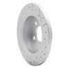 830-54034L Geoperformance Drilled/Slotted Brake Rotor, 1994-2004 Ford/Lincoln/Mercury/Mazda, Position: Rear Left - image 4