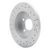 830-54034R Geoperformance Drilled/Slotted Brake Rotor, 1994-2004 Ford/Lincoln/Mercury/Mazda, Position: Rear Right - image 4