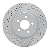 830-54036L Geoperformance Drilled/Slotted Brake Rotor, 1994-2004 Ford/Lincoln/Mercury/Mazda, Position: Front Left - image 1