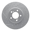 830-54038L Geoperformance Drilled/Slotted Brake Rotor, 1993-2007 Ford/Lincoln/Mercury/Mazda, Position: Front Left - image 1