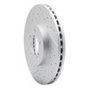 830-54038L Geoperformance Drilled/Slotted Brake Rotor, 1993-2007 Ford/Lincoln/Mercury/Mazda, Position: Front Left - image 2