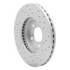 830-54038L Geoperformance Drilled/Slotted Brake Rotor, 1993-2007 Ford/Lincoln/Mercury/Mazda, Position: Front Left - image 4