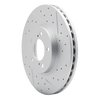 830-54038R Geoperformance Drilled/Slotted Brake Rotor, 1993-2007 Ford/Lincoln/Mercury/Mazda, Position: Front Right - image 2