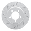 830-54042L Geoperformance Drilled/Slotted Brake Rotor, 1967-1967 Ford/Lincoln/Mercury/Mazda, Position: Front Left - image 1