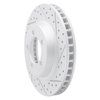 830-54042R Geoperformance Drilled/Slotted Brake Rotor, 1967-1967 Ford/Lincoln/Mercury/Mazda, Position: Front Right - image 2