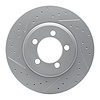 830-54043L Geoperformance Drilled/Slotted Brake Rotor, 1965-1966 Ford/Lincoln/Mercury/Mazda, Position: Front Left - image 1
