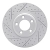 830-54044L Geoperformance Drilled/Slotted Brake Rotor, 2000-2006 Multiple Makes/Models, Position: Front Left - image 1