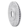 830-54044L Geoperformance Drilled/Slotted Brake Rotor, 2000-2006 Multiple Makes/Models, Position: Front Left - image 2