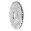 830-54044R Geoperformance Drilled/Slotted Brake Rotor, 2000-2006 Multiple Makes/Models, Position: Front Right - image 2