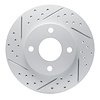 830-54045L Geoperformance Drilled/Slotted Brake Rotor, 2000-2015 Ford/Lincoln/Mercury/Mazda, Position: Front Left