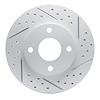830-54045R Geoperformance Drilled/Slotted Brake Rotor, 2000-2015 Ford/Lincoln/Mercury/Mazda, Position: Front Right - image 1