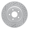 830-54046L Geoperformance Drilled/Slotted Brake Rotor, 2000-2006 Multiple Makes/Models, Position: Rear Left - image 1