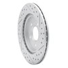 830-54046L Geoperformance Drilled/Slotted Brake Rotor, 2000-2006 Multiple Makes/Models, Position: Rear Left - image 4