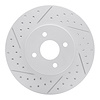 830-54050L Geoperformance Drilled/Slotted Brake Rotor, 2002-2004 Ford/Lincoln/Mercury/Mazda, Position: Front Left - image 1