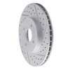 830-54050R Geoperformance Drilled/Slotted Brake Rotor, 2002-2004 Ford/Lincoln/Mercury/Mazda, Position: Front Right - image 2