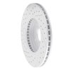 830-54050R Geoperformance Drilled/Slotted Brake Rotor, 2002-2004 Ford/Lincoln/Mercury/Mazda, Position: Front Right - image 4