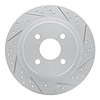 830-54051R Geoperformance Drilled/Slotted Brake Rotor, 2002-2004 Ford/Lincoln/Mercury/Mazda, Position: Rear Right - image 1