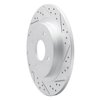 830-54051R Geoperformance Drilled/Slotted Brake Rotor, 2002-2004 Ford/Lincoln/Mercury/Mazda, Position: Rear Right - image 2