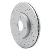 830-54053L Geoperformance Drilled/Slotted Brake Rotor, 2005-2012 Ford/Lincoln/Mercury/Mazda, Position: Front Left - image 2