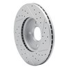 830-54053L Geoperformance Drilled/Slotted Brake Rotor, 2005-2012 Ford/Lincoln/Mercury/Mazda, Position: Front Left - image 4