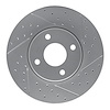 830-54053R Geoperformance Drilled/Slotted Brake Rotor, 2005-2012 Ford/Lincoln/Mercury/Mazda, Position: Front Right