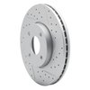 830-54053R Geoperformance Drilled/Slotted Brake Rotor, 2005-2012 Ford/Lincoln/Mercury/Mazda, Position: Front Right - image 2