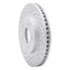 830-54056L Geoperformance Drilled/Slotted Brake Rotor, 2005-2010 Ford/Lincoln/Mercury/Mazda, Position: Front Left - image 2