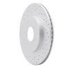 830-54058L Geoperformance Drilled/Slotted Brake Rotor, 2005-2014 Ford/Lincoln/Mercury/Mazda, Position: Rear Left - image 2