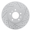 830-54059R Geoperformance Drilled/Slotted Brake Rotor, 2006-2013 Ford/Lincoln/Mercury/Mazda, Position: Front Right - image 1